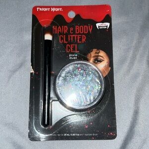 Hair and body glitter gel